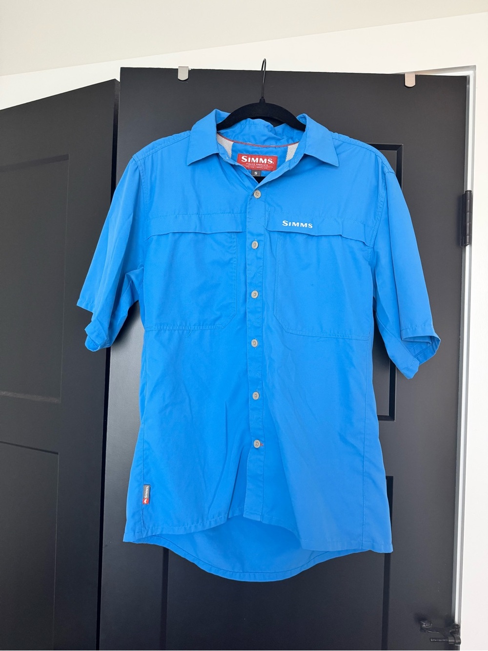 SIMMS MEN'S EBBTIDE SS SHIRT/HARBOR BLUE